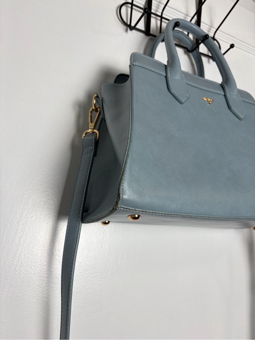 Fable England structured tote bag purse - Picture 12 of 16